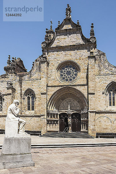 Kathedrale Iglesia de San Severino  Balmaseda  Vizcaya  Pais Vasco  Spanien