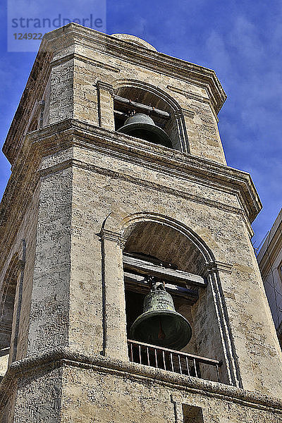 Low Angle View Of Bell On The Plaza De La Catedral  Alt-Havanna  Kuba
