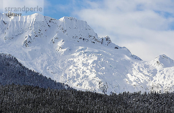 Aussicht auf das Tantalus-Gebirge in Squamish  British Columbia