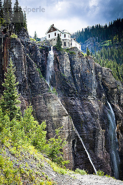 Bridal Veil Falls  Telluride  Colorado.