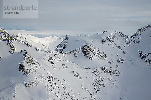 Die Coast Mountains bei Whistler  British Columbia  Kanada.