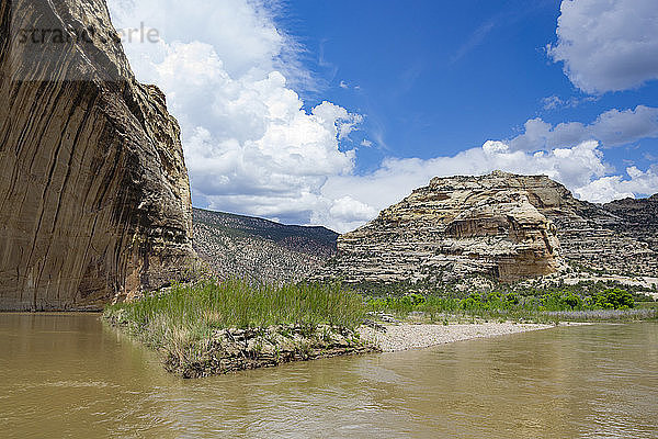 Zusammenfluss von Yampa und Green Rivers im Dinosaur National Monument  Utah