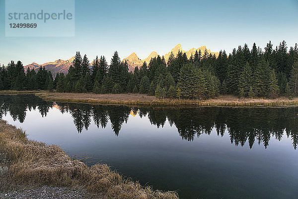 Ansicht eines Grand Teton National Park in Wyoming  USA