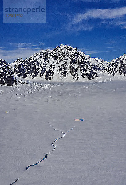 Gletscher im Denali-Nationalpark  Alaska