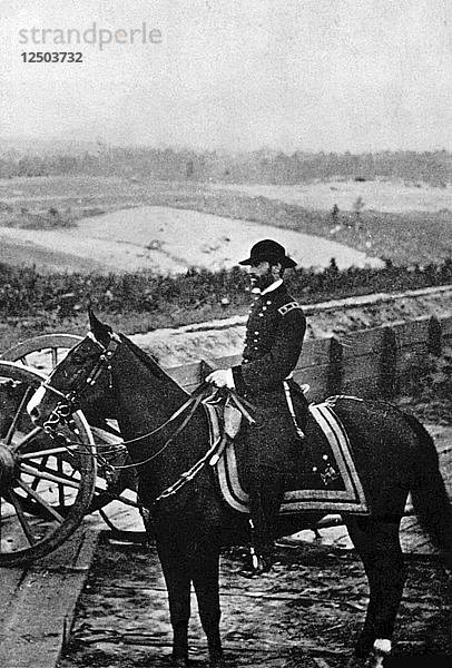 William Tecumseh Sherman  amerikanischer Soldat  1864. Künstler: Matthew Brady