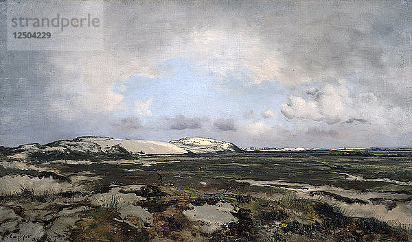 In den Dünen  1881. Künstler: Emmanuel Lansyer