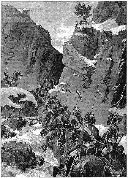Zweiter Anglo-Afghanischer Krieg (1878-1880)  1879. Künstler: Unbekannt
