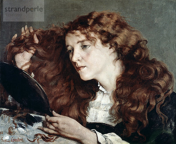 Jo  La Belle Irlandaise  1866. Künstler: Gustave Courbet