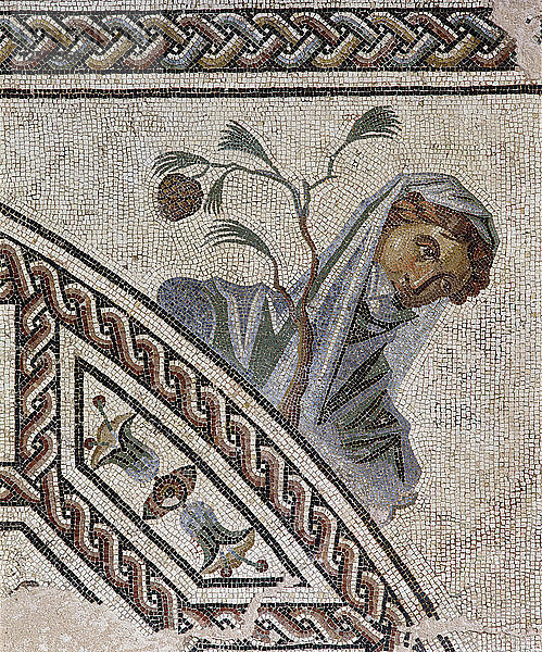 Gallorömisches Mosaikpflaster. Künstler: Unbekannt