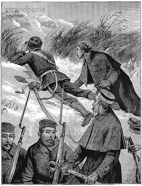 Zweiter Anglo-Afghanischer Krieg (1878-1880)  1880. Künstler: Unbekannt
