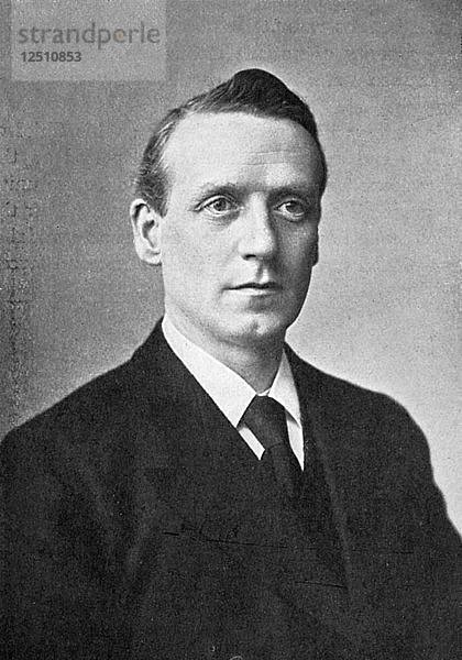 Herbert Henry Asquith (1852-1928)  britischer liberaler Staatsmann. Künstler: Unbekannt