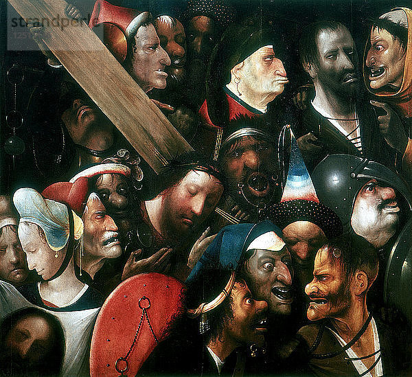 Das Kreuz tragend  um 1480-1516. Künstler: Hieronymus Bosch
