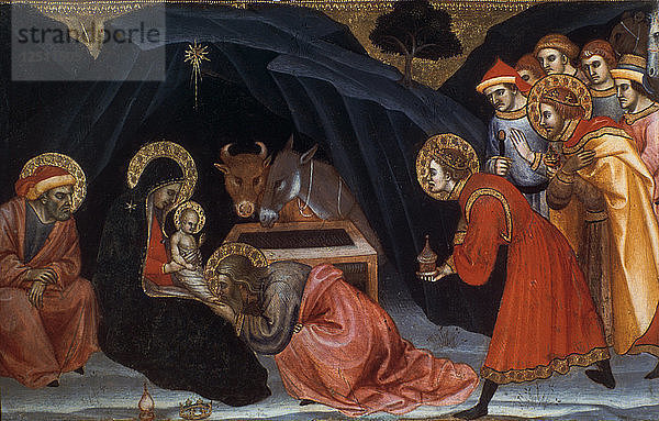 Epiphanie  Ende 14./Anfang 15. Jahrhundert. Künstler: Taddeo di Bartolo
