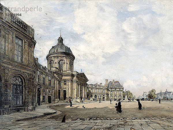 Institut de France  Paris  1887. Künstler: Emmanuel Lansyer