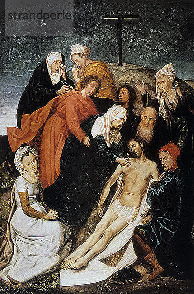 Die Beweinung  um 1479. Künstler: Hugo van der Goes