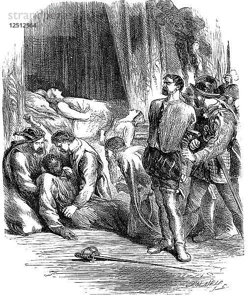 Szene aus Shakespeares Othello  19. Jahrhundert. Künstler: Unbekannt