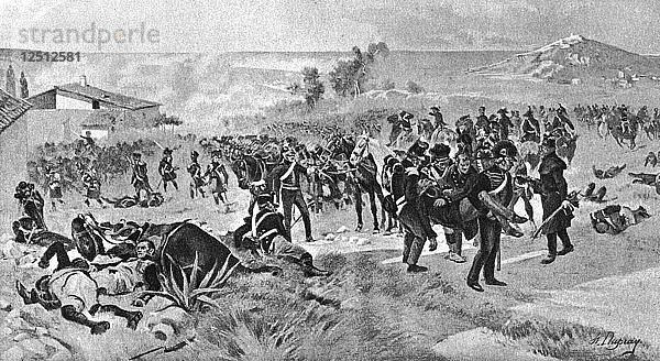 Die Schlacht von Corunna  16. Januar 1809  (1910). Künstler: Unbekannt