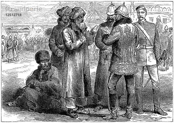 Zweiter Anglo-Afghanischer Krieg (1878-1880)  1880. Künstler: Unbekannt