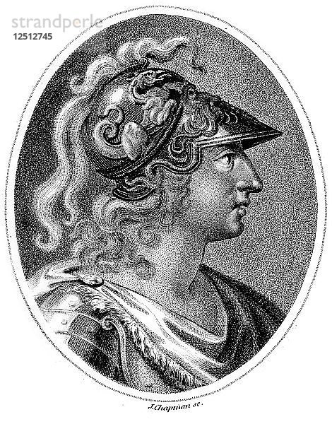Alexander der Große (356-323 v. Chr.)  um 1800. Künstler: Unbekannt