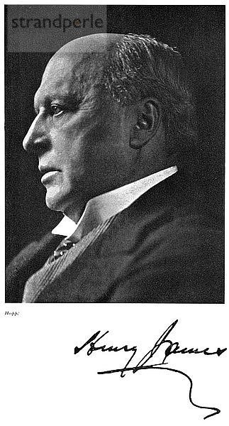 Henry James  amerikanischer Romancier  Ende des 19. bis Anfang des 20. Jahrhunderts. Künstler: Unbekannt