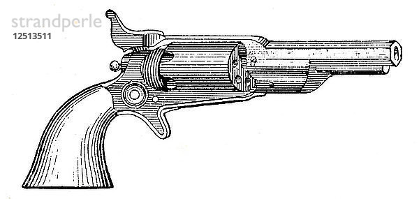 Colt-Revolver  um 1880. Künstler: Unbekannt