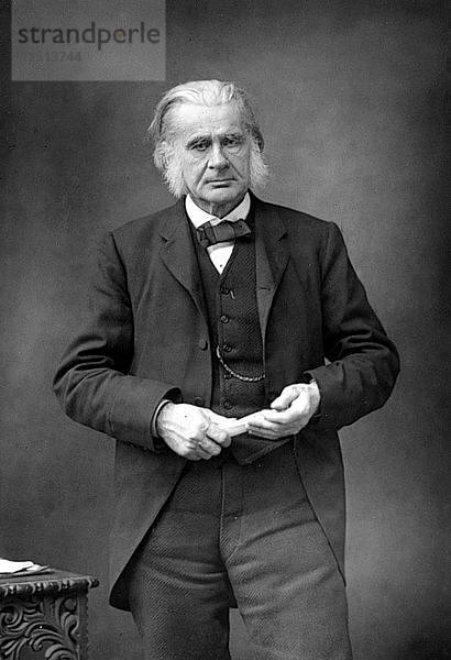 Thomas Henry Huxley  britischer Biologe  um 1890. Künstler: W&D Downey