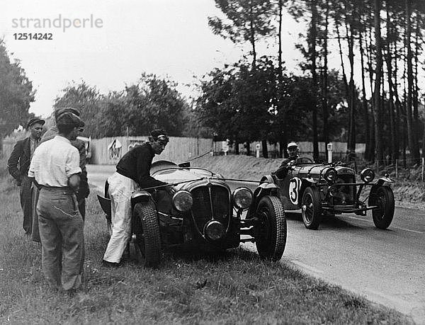 24-Stunden-Rennen von Le Mans  Frankreich  1938. Künstler: Unbekannt