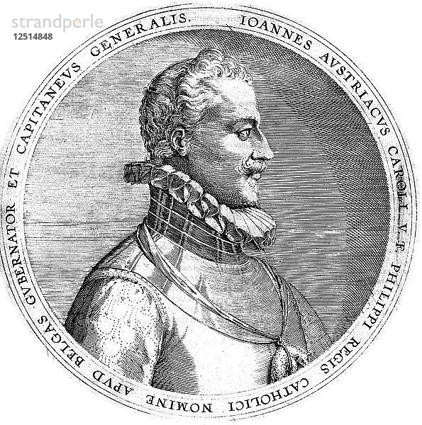 Don Johann von Österreich  16. Jahrhundert Spanischer Soldat  17. Jahrhundert. Künstler: Unbekannt