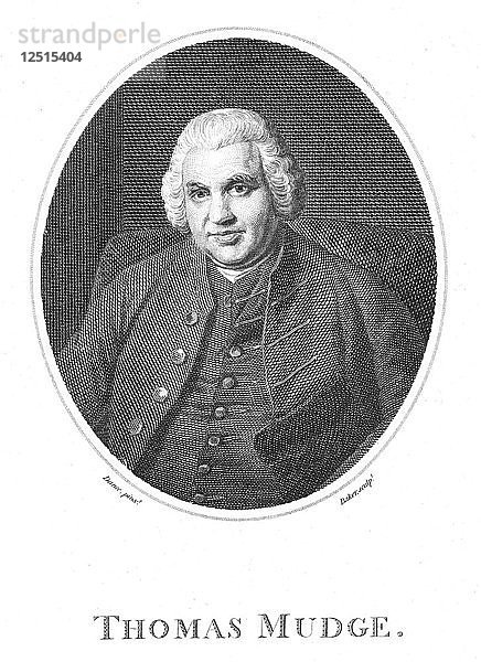 Thomas Mudge  englischer Uhrmacher  1795. Künstler: Baker