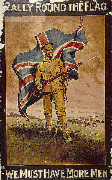 Sternfahrt um die Flagge  ca. 1914-c1918. Künstler: Collett