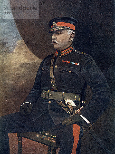 Generalleutnant Thomas Kelly-Kenny  Befehlshaber der 6. Division der South Africa Field Force  1902  Künstler: C. Knight