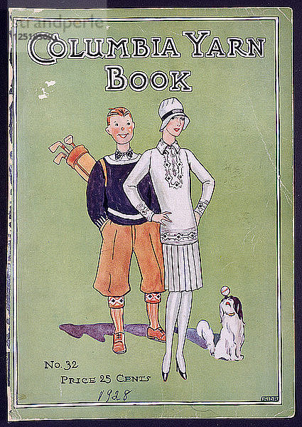 Columbia Yarn Book  amerikanisch  um 1930. Künstler: Unbekannt