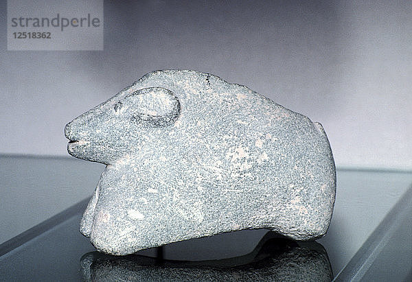 Steinschnitzerei  Susa  Proto-Elamit und Uruk-Periode  3500-2850 v. Chr. Künstler: Unbekannt