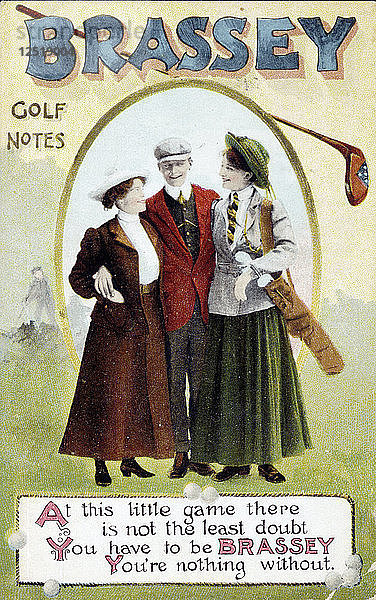 Brassey  Golfnotizen  1903. Künstler: Unbekannt