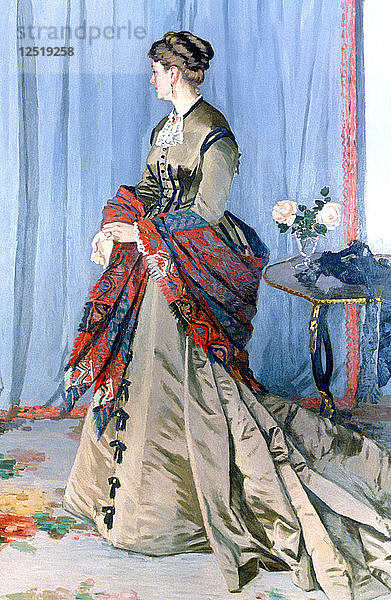 Madame Gaudibert  1868. Künstler: Claude Monet