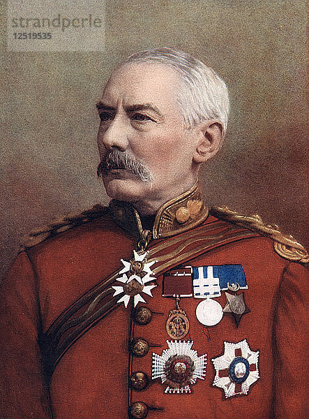 Generalleutnant Sir Charles William Wilson  britischer Soldat  1902  Künstler: Elliott & Fry