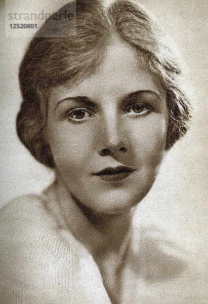 Ann Harding  amerikanische Schauspielerin  1933. Künstlerin: Unbekannt
