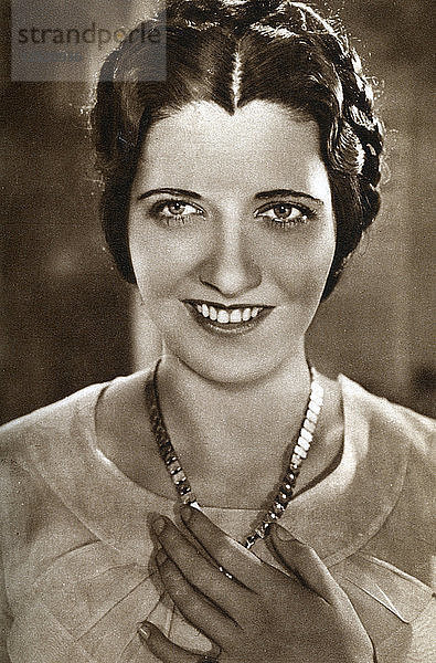 Kay Francis  amerikanische Schauspielerin  1933. Künstlerin: Unbekannt