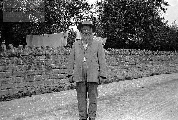 Frederick Crossman  Huish Episcopi  Somerset  1906-1909. Künstler: Cecil Sharp