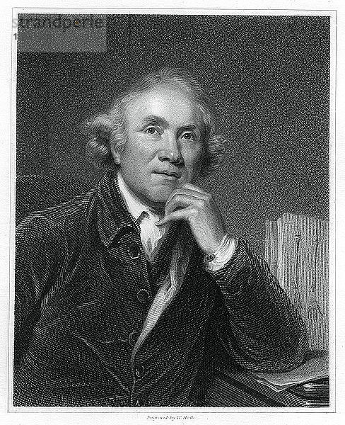 John Hunter  schottischer Chirurg  (1834).Künstler: W. Holl