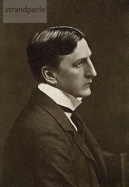 Alfred Edward Woodley Mason  britischer Schriftsteller  1910  Künstler: Elliott & Fry