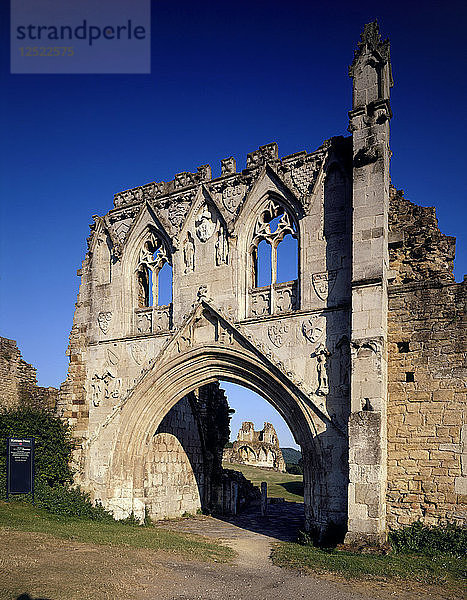 Das Augustinerpriorat in Kirkham  North Yorkshire  1999. Künstler: J Richards