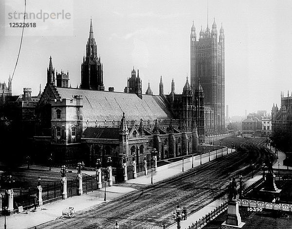 Westminster Hall  Palace of Westminster  London  nach 1865. Künstler: Bedford Lemere und Unternehmen