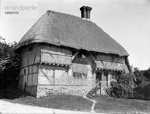 Das Yeomans-Haus  Bignor  East Sussex  um 1925. Künstler: Nathaniel Lloyd