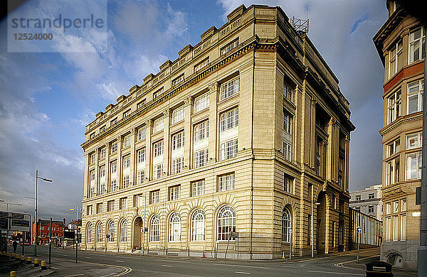 Altes Bankgebäude  Corporation Street  Manchester  2000. Künstler: JO Davies