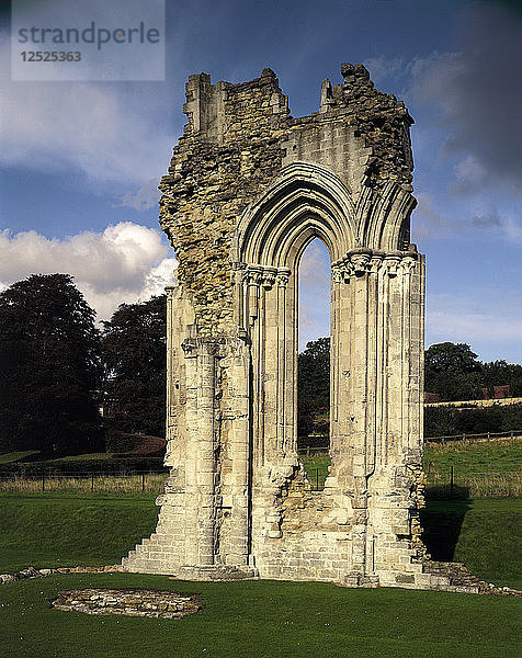 Ostende der Kirche  Kirkham Priory  North Yorkshire  1993. Künstler: Unbekannt