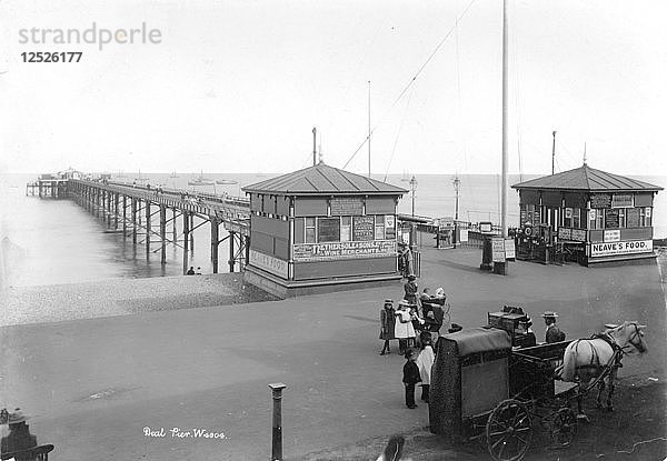 Deal Pier  Deal  Kent  1901. Künstler: Unbekannt