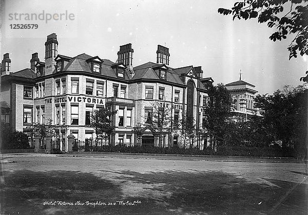 Hotel Victoria  New Brighton  Wallasey  Cheshire  1890-1910. Künstler: Unbekannt