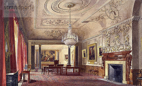 Innenraum der Stationers Hall  London  1890. Künstler: John Crowther