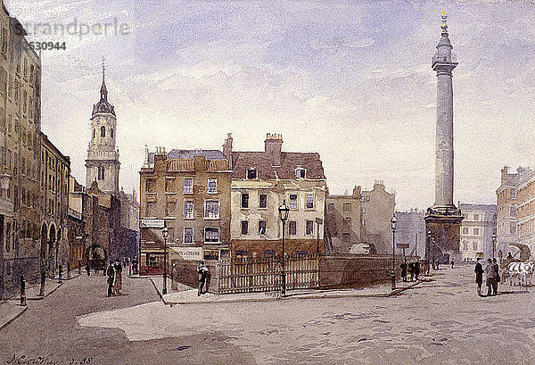 Billingsgate  London  1888. Künstler: John Crowther
